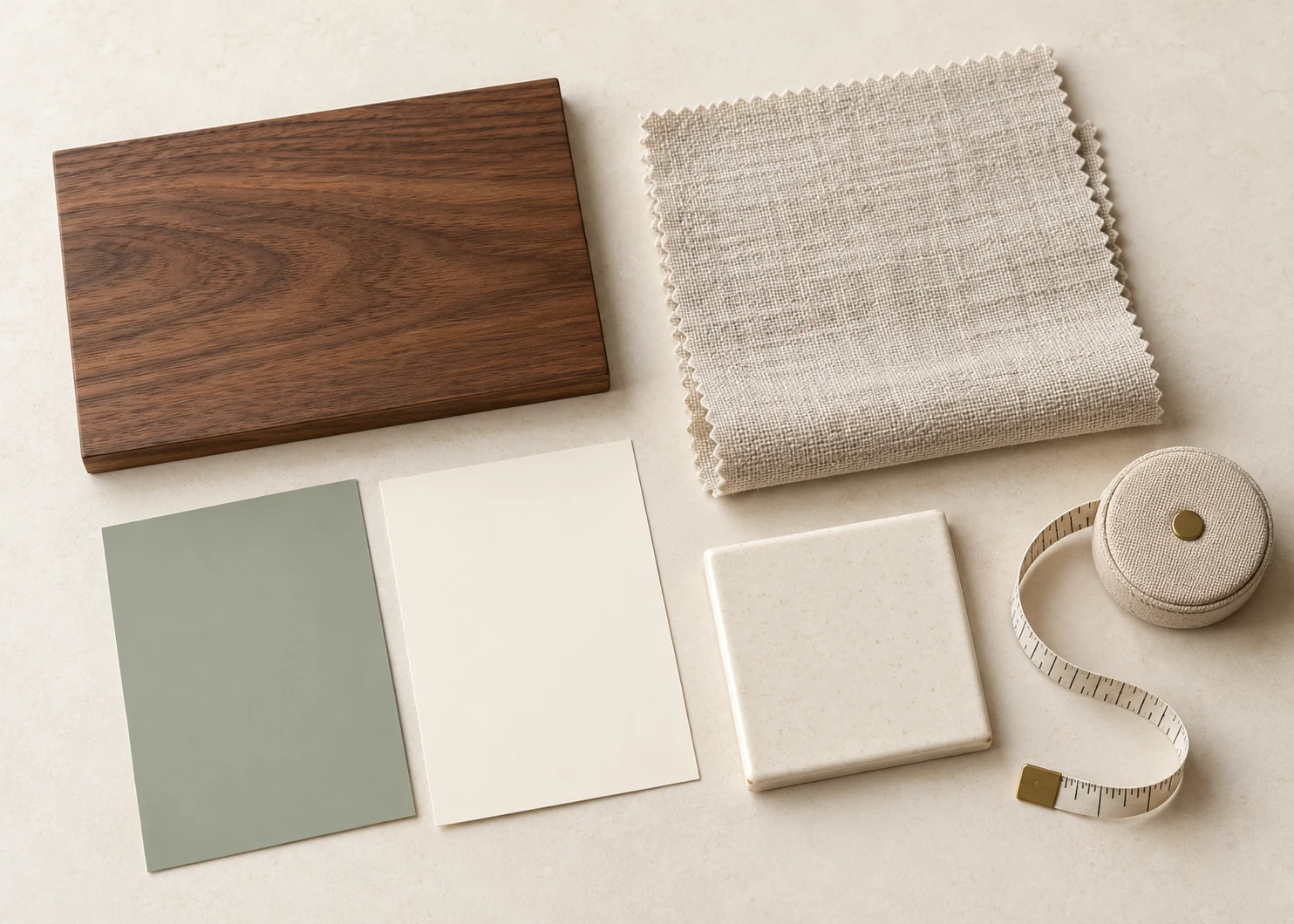 DIY home styling palette kit — illustrative concept